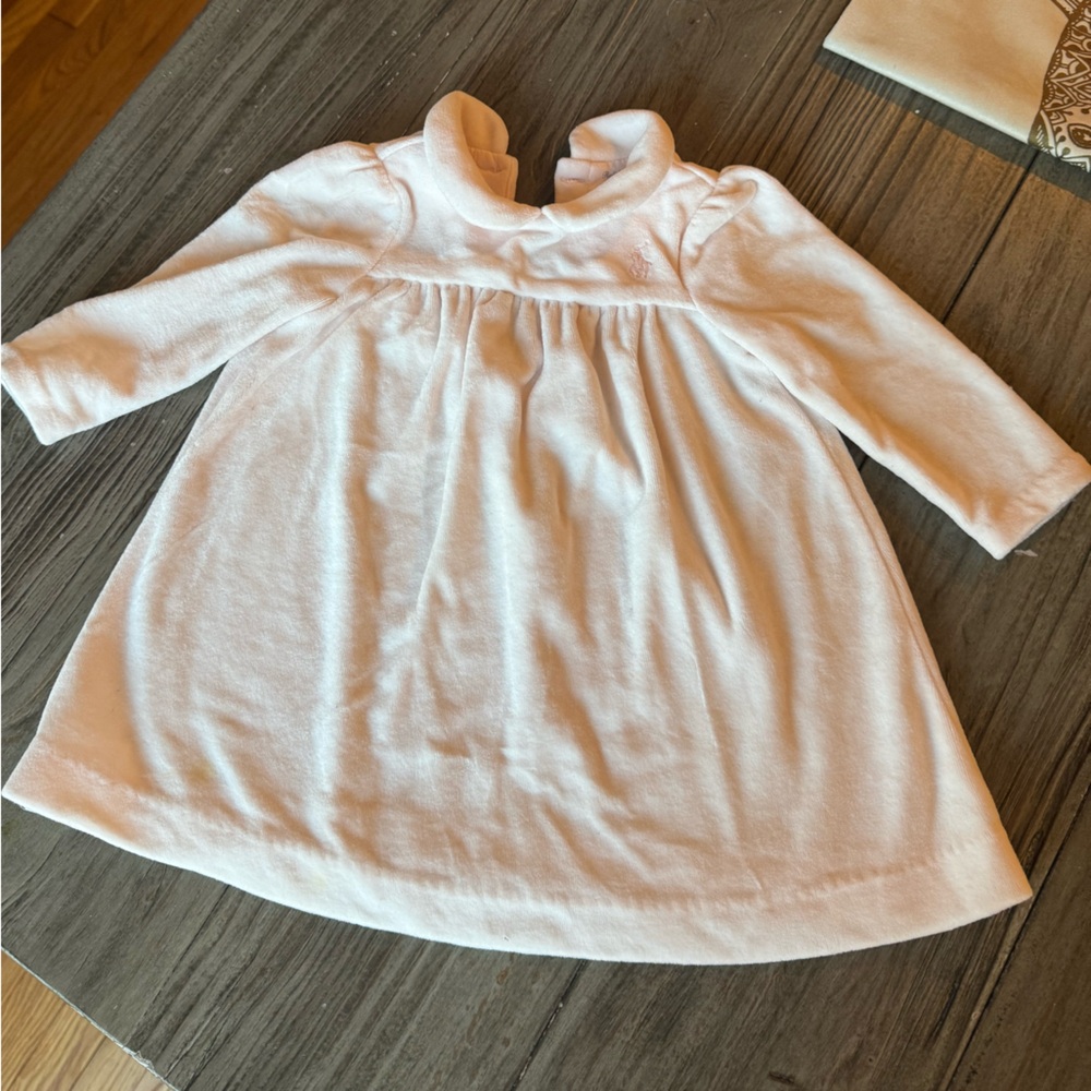 Ralph Lauren Soft Pink Baby Dress 6M